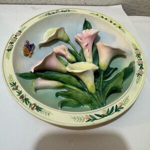 Calla Lily Garden Lena Liu's Plate Bradford Exchange